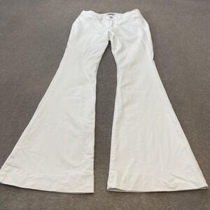 Judy Blue White Wide Leg Flare Jeans